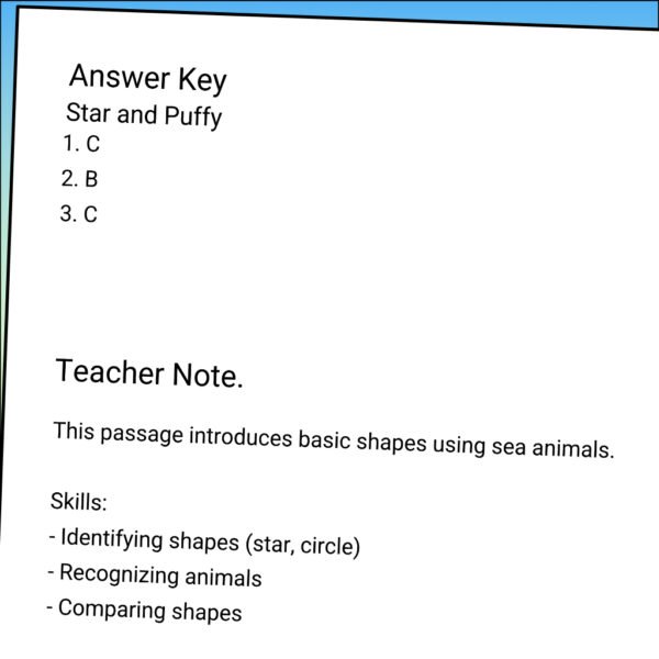TPT603-G8-Secrets in the Windmill Star and Puffy Reading Comprehension Worksheets | K–1
