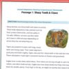 4th Grade Animal Adaptations Reading Comprehension Worksheets | 10 Passages & Answer Keys