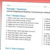 4th Grade Animal Adaptations Reading Comprehension Worksheets | 10 Passages & Answer Keys