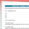 4th Grade Animal Adaptations Reading Comprehension Worksheets | 10 Passages & Answer Keys