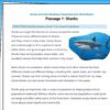 4th Grade Ocean Animals Reading Comprehension Worksheets | 10 Passages & Answer Keys