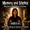 C01 Psychological Mystery Reading Worksheets for 9th–10th Grade | Suspense Stories & Literary Analysis