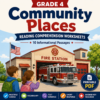 Grade 4 Community Places Reading Comprehension